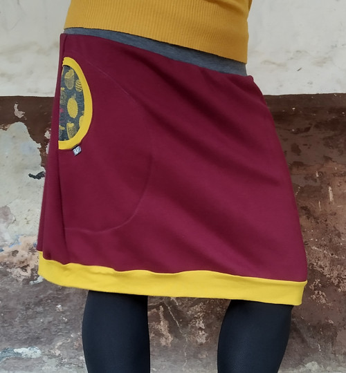 Hřejivá vínová - L / XL — foto 2