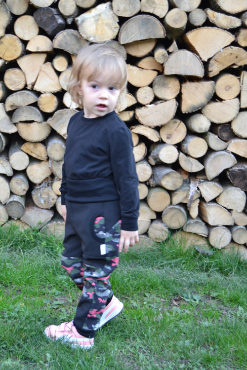 Dětské softshellky - maskáč — foto 5