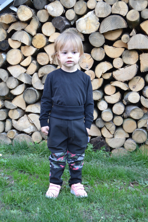 Dětské softshellky - maskáč — foto 3