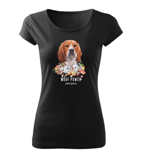 Tričko Woof Power Beagle — foto 2