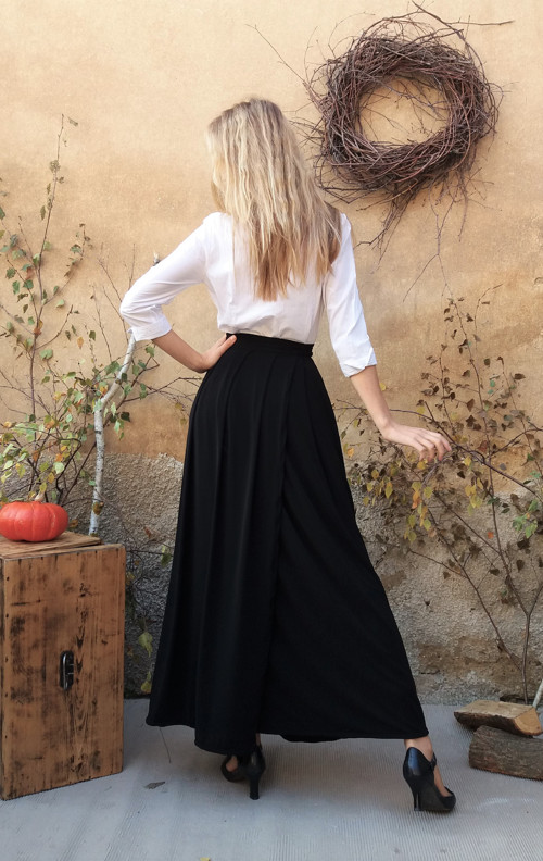 Černá Nemačkavá Sukně — foto 6