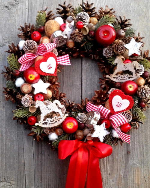 Adventní věnec s koníky — foto 3