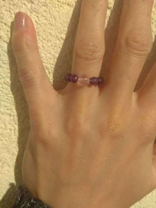 Prstýnek z minerálů — foto 3