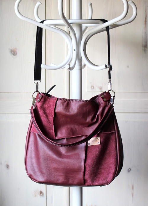Casual leather *hobo*bag No.6 — foto 2