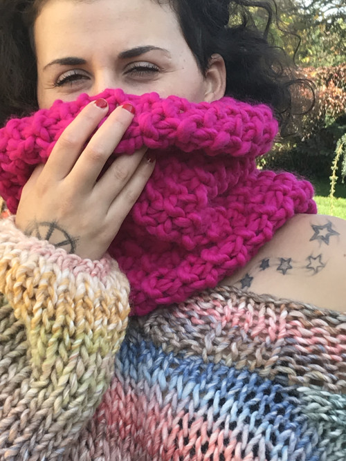 Nákrčník pink — foto 3