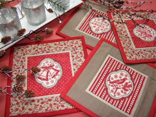 ...sada prostírání Joyeux Noel/ 4ks — foto 2