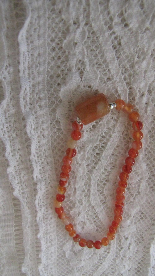 Karneol s achátem , skoro 18 cm. — foto 2