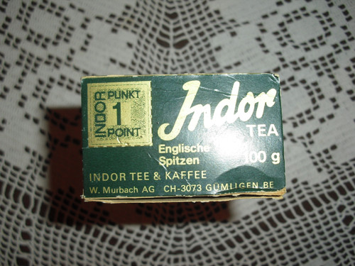 ORIGINÁL balení cejlonský ČAJ • INDOR TEA — foto 3