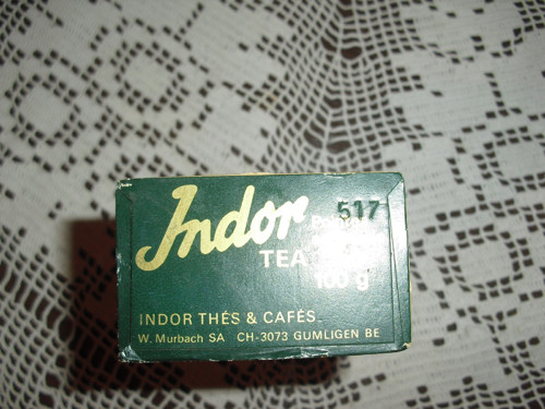 ORIGINÁL balení cejlonský ČAJ • INDOR TEA — foto 4