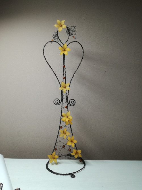Anděl drátovaný 33cm — foto 3