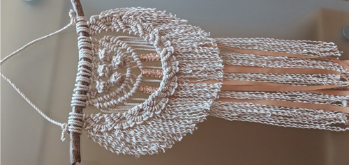 Macramé BOHO dekorácia — foto 2