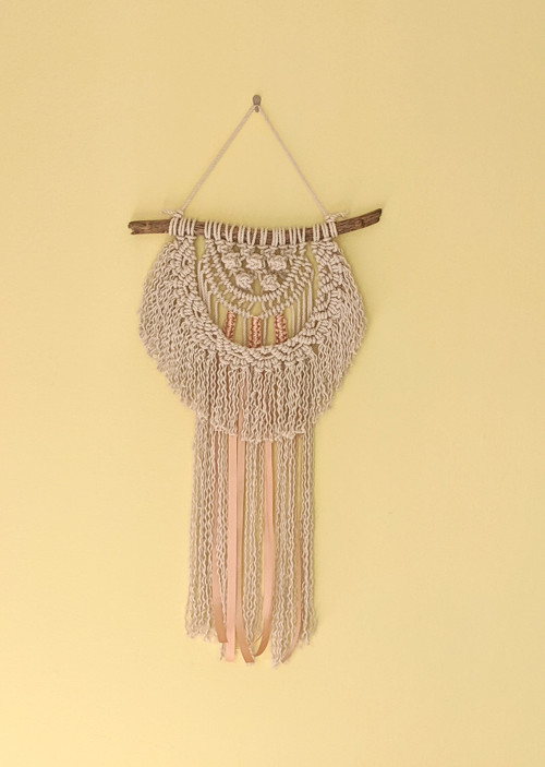 Macramé BOHO dekorácia — foto 4