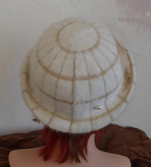 Lehký Angora Klobouk S Jehlicí — foto 2