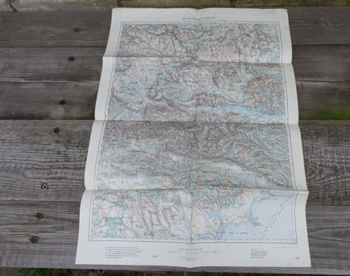 45°43° Šumen (Šumla), stará mapa 1913 — foto 2