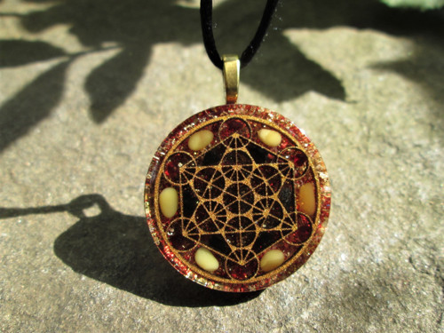 Org. šperk ,, Metatron ochrany Slunce " — foto 2