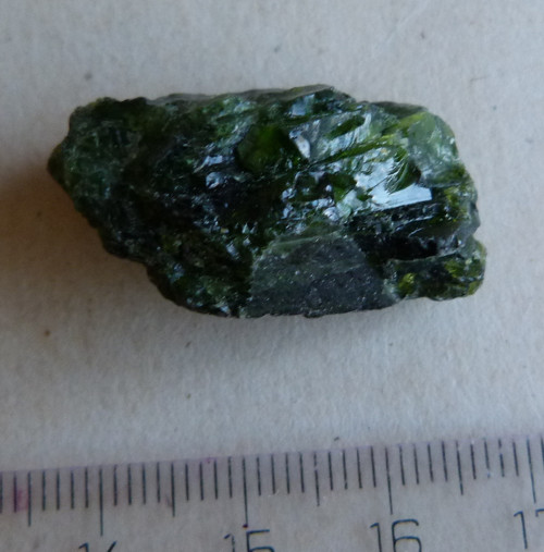 Chromdiopsid - 3 cm - Extra — foto 3