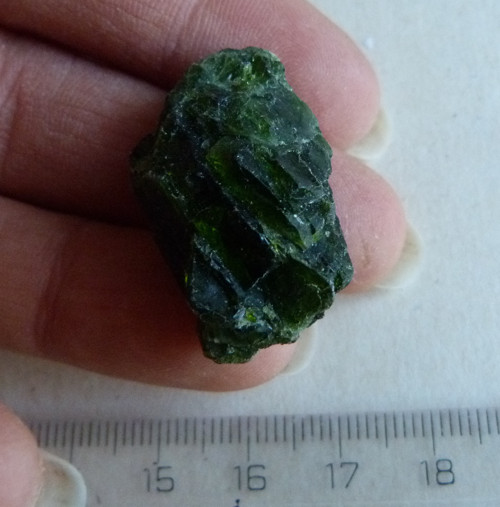 Chromdiopsid - 3 cm - Extra — foto 2