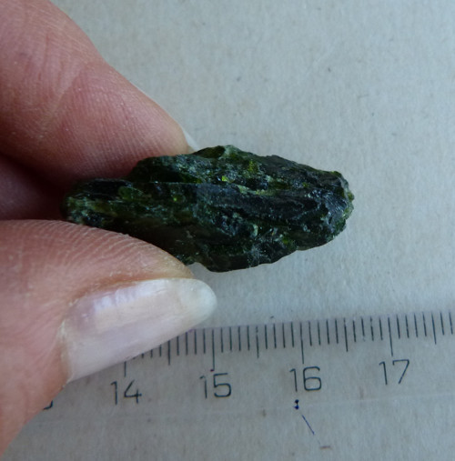 Chromdiopsid - 3 cm - Extra — foto 6