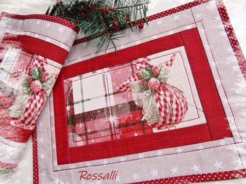 Zimní romantika ... prostírání — foto 2