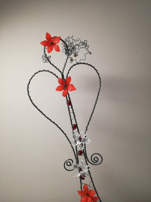 Anděl drátovaný 34cm — foto 2