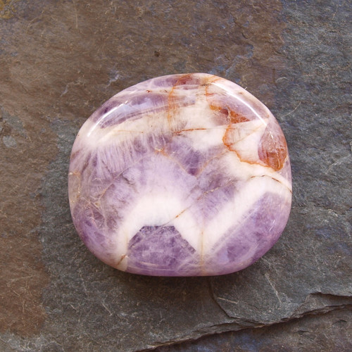 Ametyst chevron, placka 43 x 38 mm — foto 3