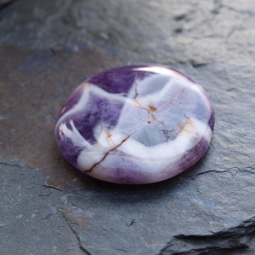 Ametyst chevron, placka 42 x 38 mm — foto 3