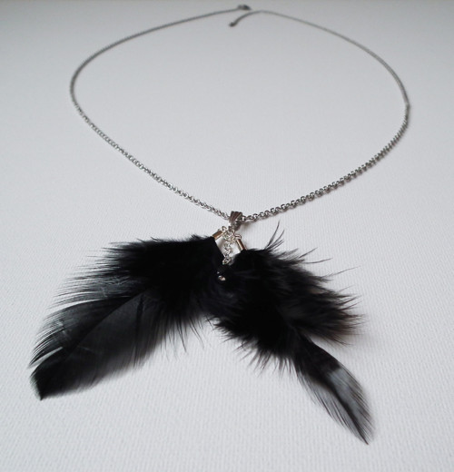 Peříčková sada - Black as Night — foto 2