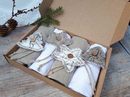 Sada ubrousků Natur Christmas — foto 4