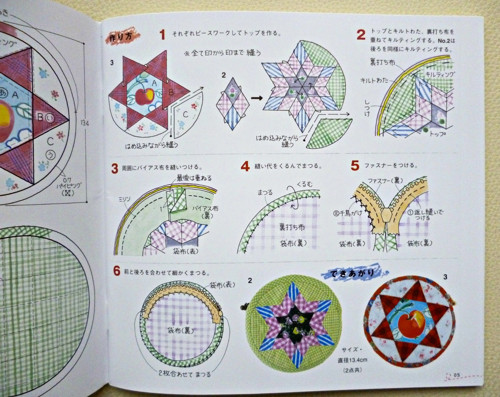 Japonská kniha patchworku — foto 4