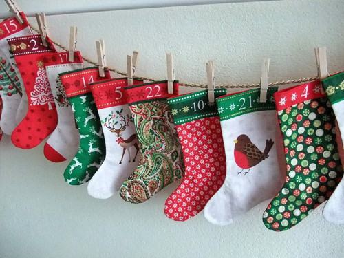 Adventní punčoškový kalendář — foto 2
