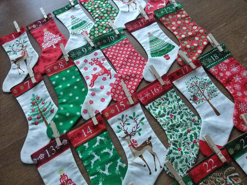 Adventní punčoškový kalendář — foto 3