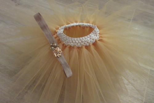 Bohatá tutu mini sukýnka + čelenka — foto 2