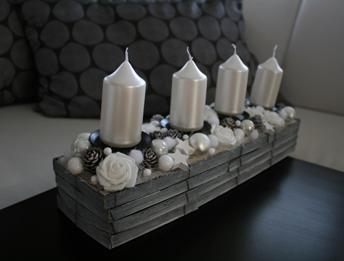 Adventní štola do bíla — foto 3