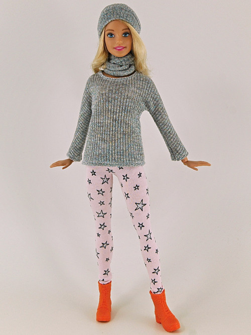 Barbie - Stříbrný komplet — foto 3
