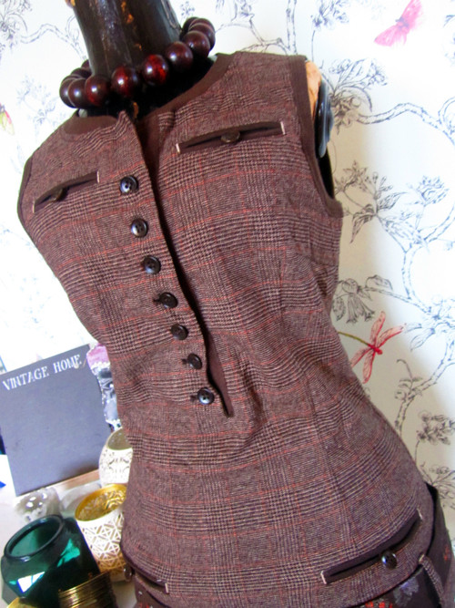 Šatovka dandy ala tweed — foto 2