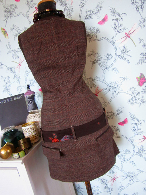 Šatovka dandy ala tweed — foto 5