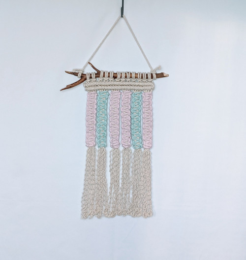 Macramé BOHO dekorácia — foto 6