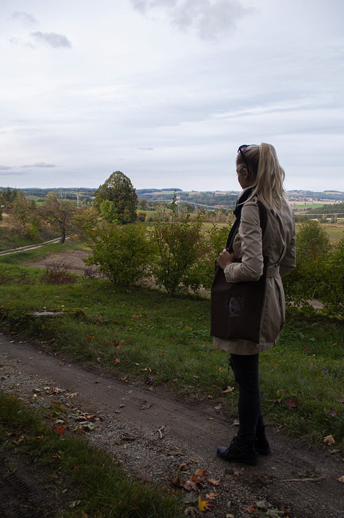 Plátěná taška - Podzimní víla — foto 4
