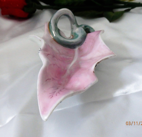 Růžový porcelánový list — foto 6