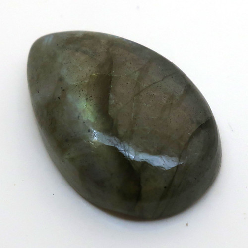 Kabošon labradorit kapka 24mm REZERVACE — foto 4
