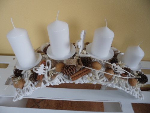 Adventní svícen oblouk — foto 4