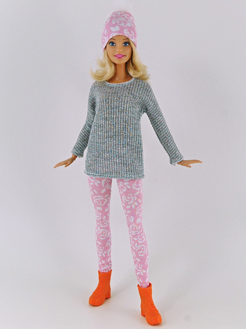 Barbie - Komplet růžovobílý — foto 2