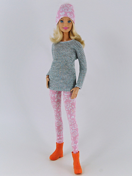 Barbie - Komplet růžovobílý — foto 3