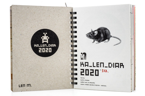 KA_LEN_DIAR 2020 (Náplň do desek - A6) / no. 252 — foto 3