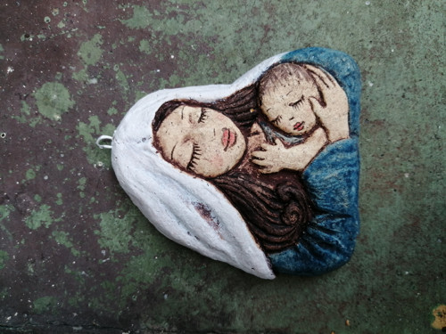 Madona, malovaná — foto 2