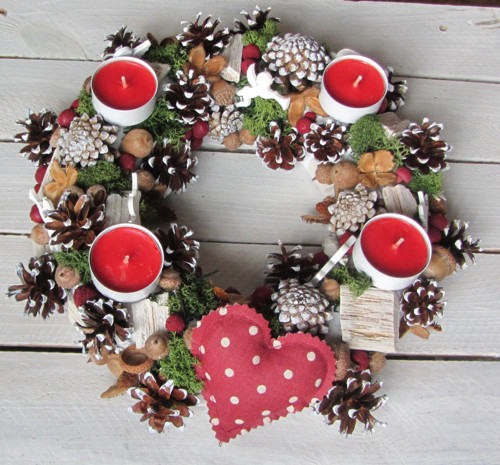 Adventní svícen s andílky — foto 6