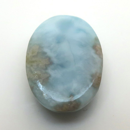 Kabošon výběrový larimar ovál 17,1mm — foto 4