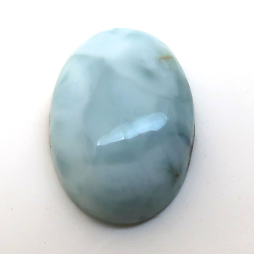 Kabošon výběrový larimar ovál 18mm — foto 2