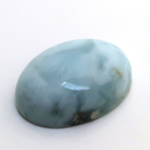 Kabošon výběrový larimar ovál 18mm — foto 3