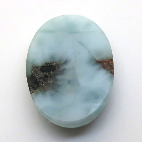 Kabošon výběrový larimar ovál 18mm — foto 4